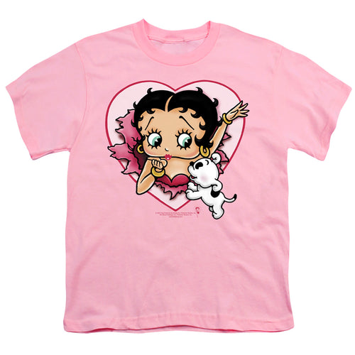 Betty Boop I Love Betty Pink Youth/Toddler T-Shirt