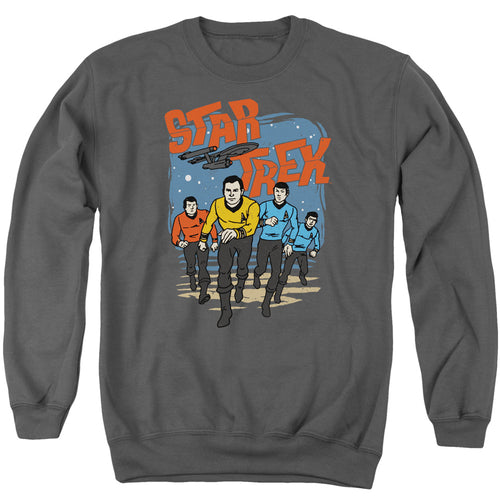 Star Trek Crew Run Forward Crewneck Sweatshirt