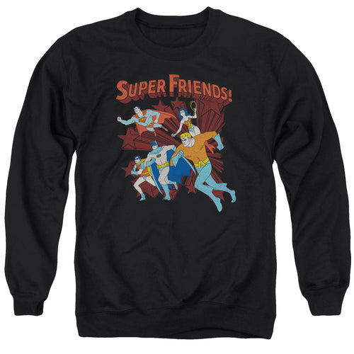 DC Comics Super Running Crewneck Sweatshirt