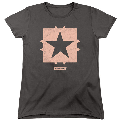 Scrabble Free Space Womens T-Shirt
