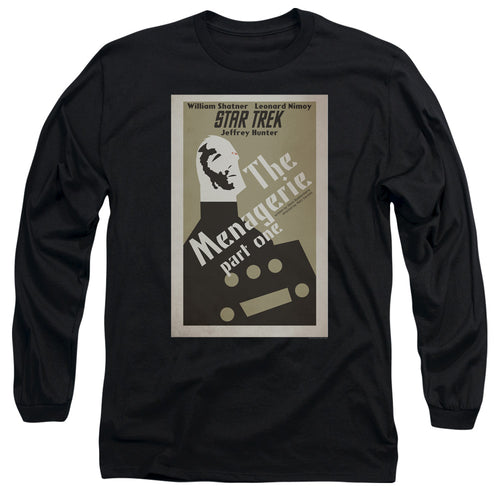 Star Trek The Menagerie Part One Black Long Sleeve T-Shirt