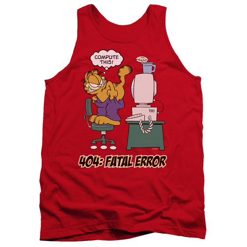 Garfield Compute This Tank Top