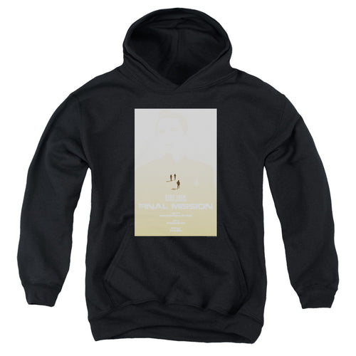 Star Trek Final Mission Black Youth Hoodie