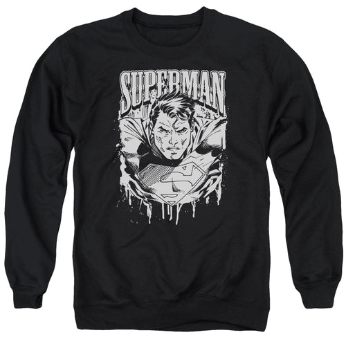 Superman Super Metal Crewneck Sweatshirt