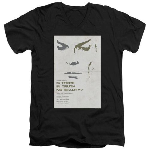 Star Trek Juan Ortiz Is There in Truth No Beauty Black V-Neck T-Shirt