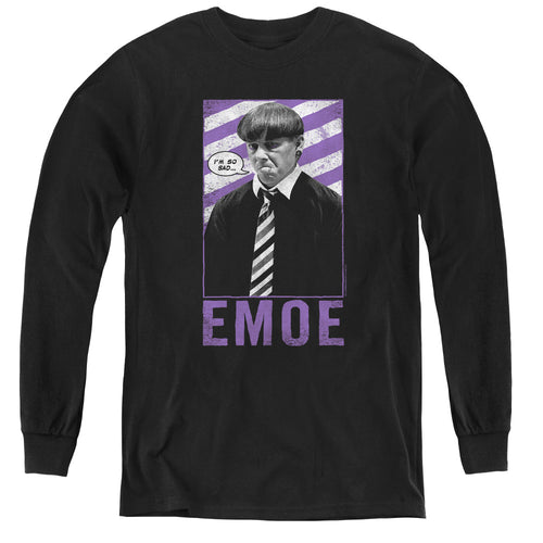 The Three Stooges Emoe Youth Long Sleeve T-Shirt