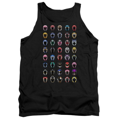 Mighty Morphin Power Rangers Visual Timeline Tank Top