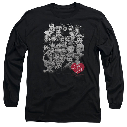 I Love Lucy 60 Years Of Fun Long Sleeve T-Shirt