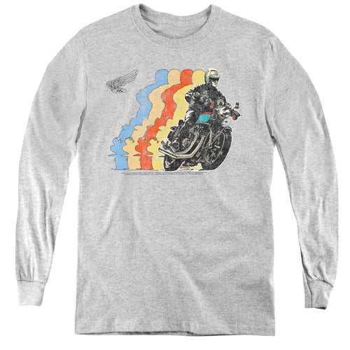 Honda Retro Honda Youth Long Sleeve T-Shirt