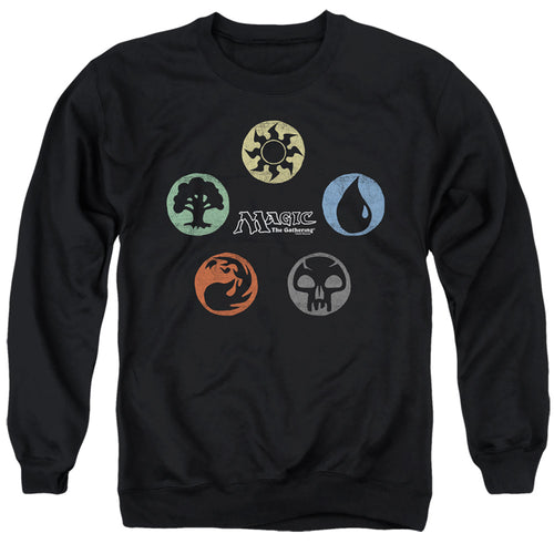 Magic the Gathering 5 Colors Crewneck Sweatshirt