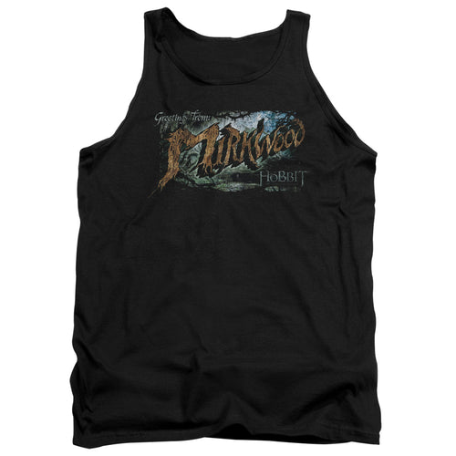 The Hobbit Greetings From Mirkwood Tank Top