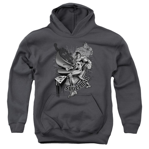Superman Fight and Flight Youth Hoodie
