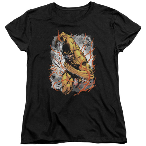 Justice League Reversed Womens T-Shirt