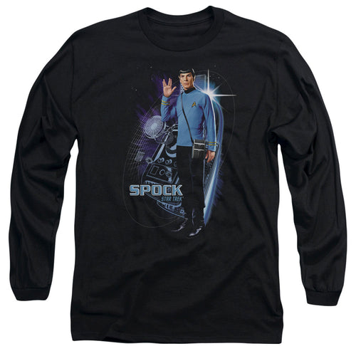 Star Trek Galactic Spock Long Sleeve T-Shirt