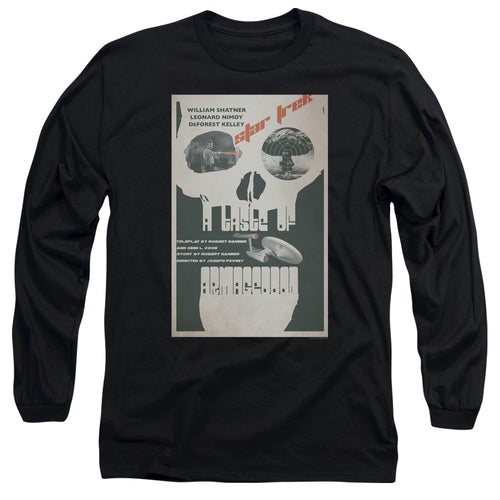Star Trek Juan Ortiz A Taste of Armageddon Black Long Sleeve T-Shirt