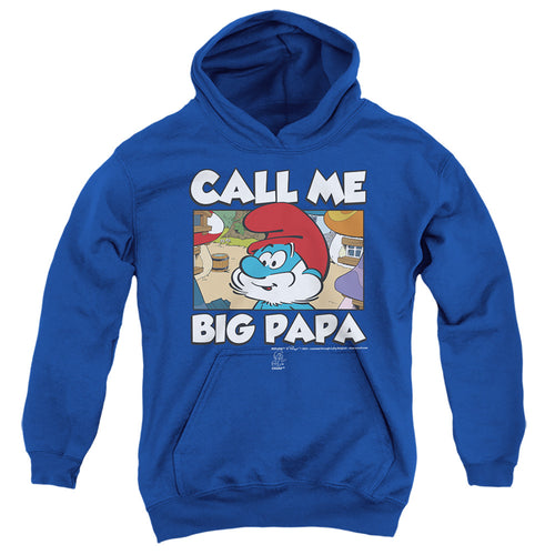 The Smurfs Call Me Big Papa Youth Hoodie
