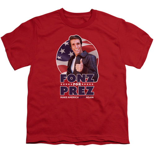 Happy Days Fonz For Prez Youth/Toddler T-Shirt
