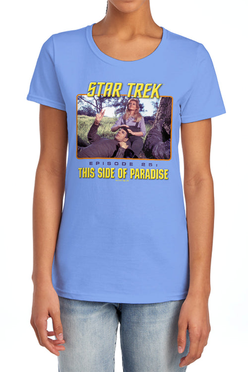 Star Trek This Side of Paradise Womens T-Shirt