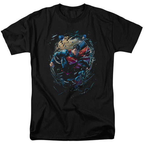 Superman Breaking Space T-Shirt