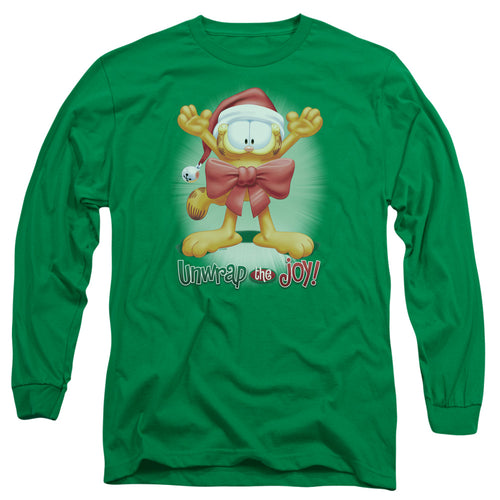 Garfield Unwrap The Joy! Long Sleeve T-Shirt