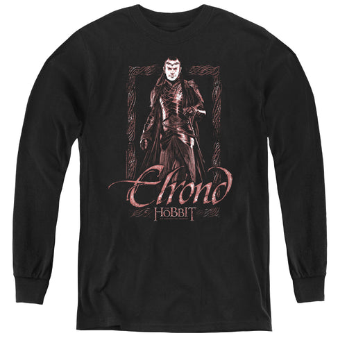 The Hobbit Elrond Stare Youth Long Sleeve T-Shirt