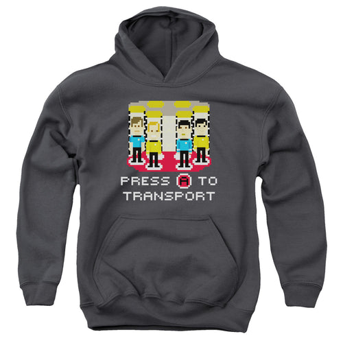 Star Trek Press A to Transport Youth Hoodie