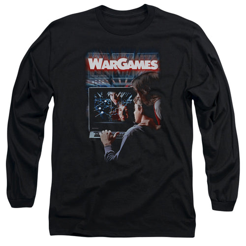 WarGames Movie Poster Long Sleeve T-Shirt