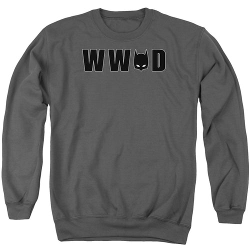 Batman Wwbd Mask Crewneck Sweatshirt