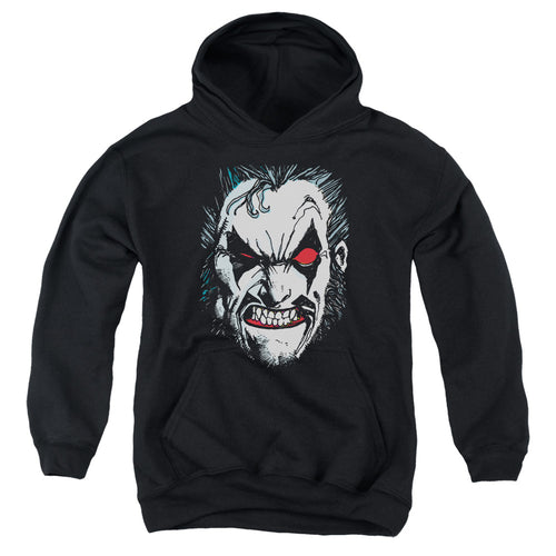 Justice League In Lo Face Youth Hoodie