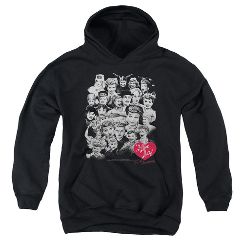 I Love Lucy 60 Years Of Fun Youth Hoodie