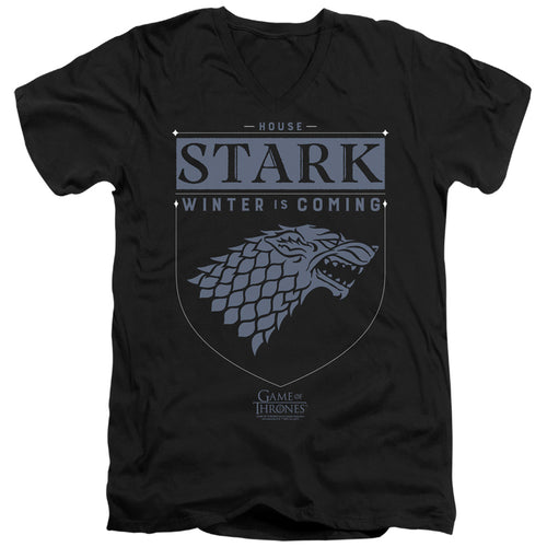 Game of Thrones House Stark Sigil V-Neck T-Shirt