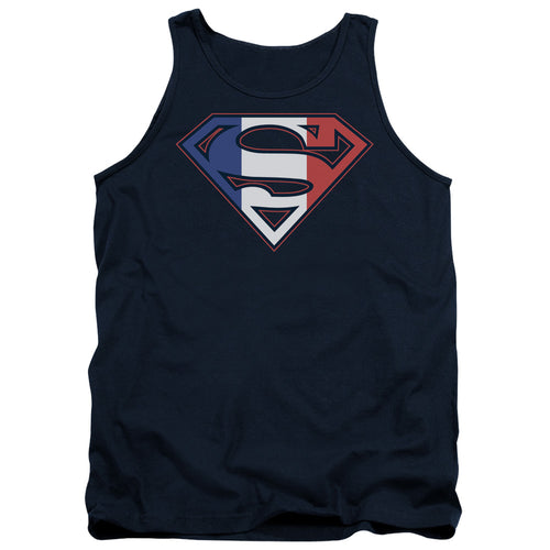 Superman French Shield Tank Top