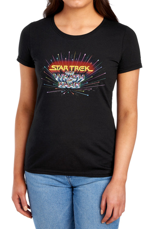 Star Trek Khan Logo Womens T-Shirt