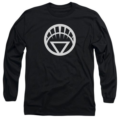 Green Lantern White Emblem Long Sleeve T-Shirt