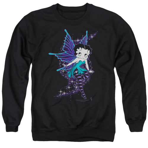 Betty Boop Sparkle Fairy Crewneck Sweatshirt