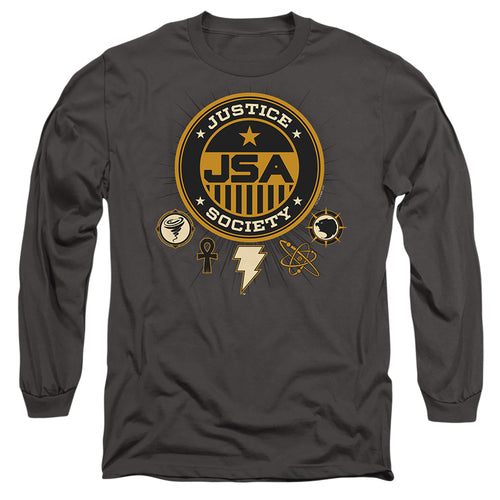Black Adam Black Adam Justice Society Long Sleeve T-Shirt