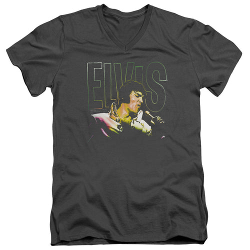 Elvis Presley Multicolored V-Neck T-Shirt
