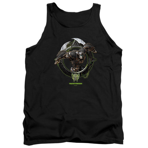Transformers Optimus Primal Circle Frame Tank Top