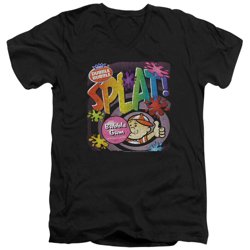 Dubble Bubble Splat Gum V-Neck T-Shirt