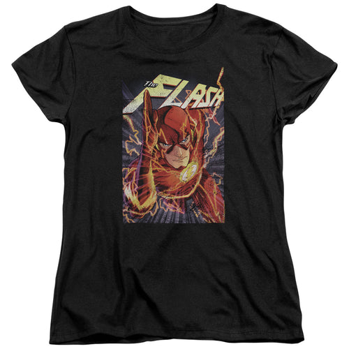 Justice League Flash One Womens T-Shirt