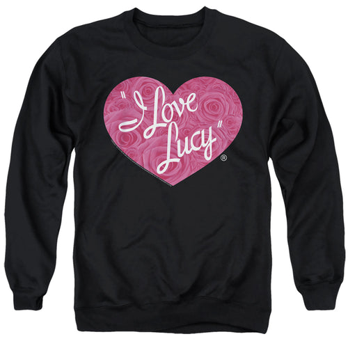 I Love Lucy Floral Logo Crewneck Sweatshirt