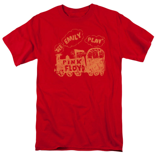 Pink Floyd See Emily Play Red T-Shirt