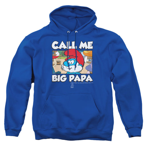 The Smurfs Call Me Big Papa Pullover Hoodie