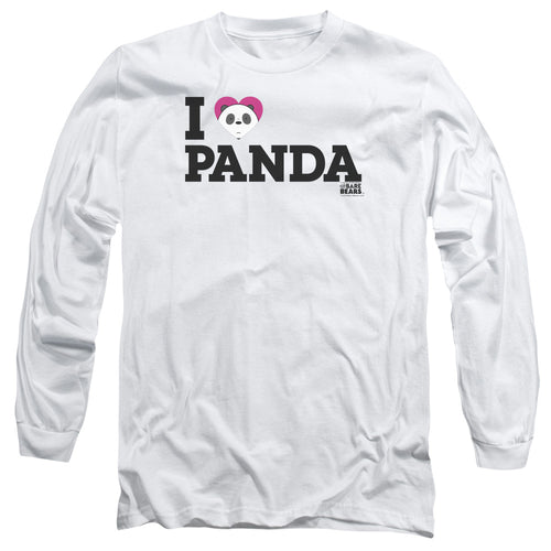 We Bare Bears I Heart Panda Long Sleeve T-Shirt