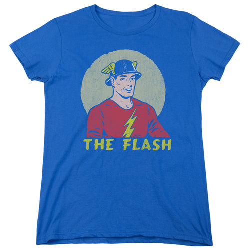 The Flash Faded Circle Womens T-Shirt