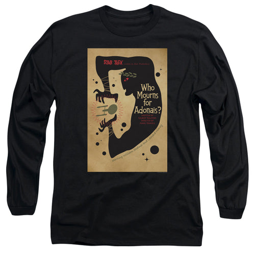 Star Trek Juan Ortiz Who Mourns for Adonais Black Long Sleeve T-Shirt