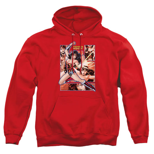 Justice League Wonder Woman Panels Pullover Hoodie