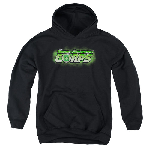 Green Lantern Gl Corps Title Youth Hoodie