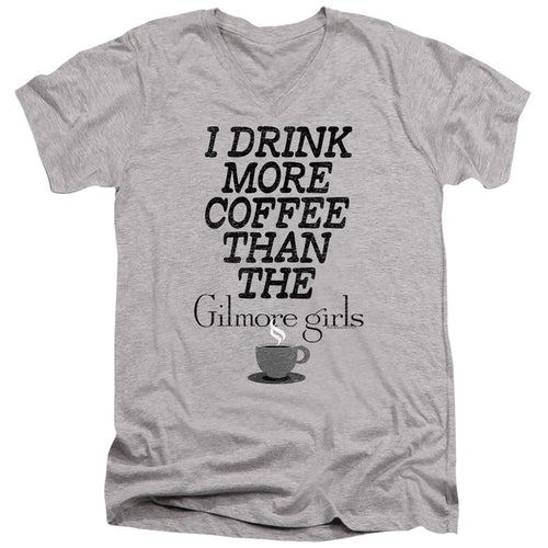 Gilmore Girls More Coffee V-Neck T-Shirt