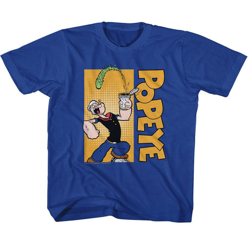 Popeye Vertical Logo Youth/Toddler T-Shirt